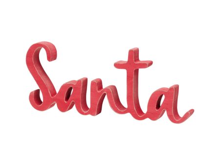 FR-3518 Santa Word Cutout Online Hot Sale