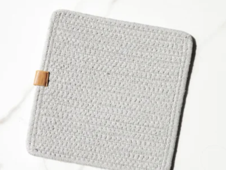 8.25  Square Hot Pad | Grey Sale