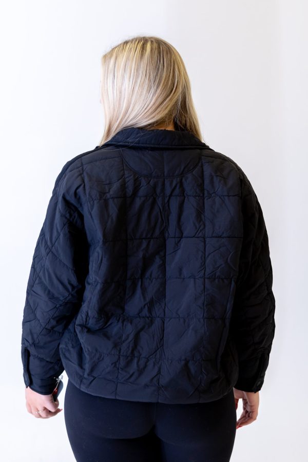 Pippa Packable Puffer Jacket | Black Online now