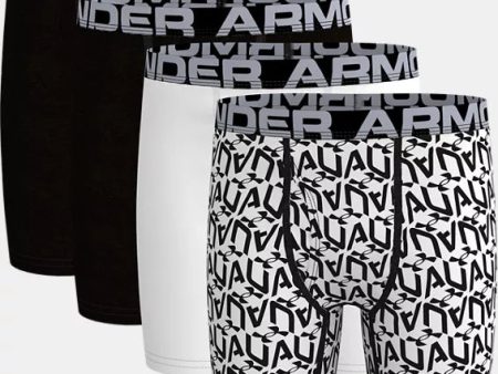 Under Armour Cotton Boxer Set | Black White Supply