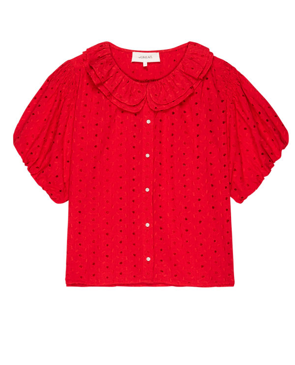 The Artisan Top in Red Rose Online