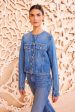 Sabine Denim Jacket in Danube Online Hot Sale