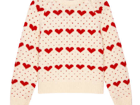 The Heart Crewneck Sweater Hot on Sale