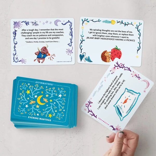 Mantras Nightly Affirmation Cards | Evening Online Sale