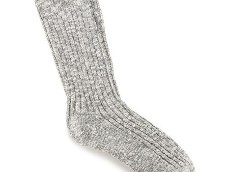 Birkenstock Cotton Slub Men Sock | Grey Fashion