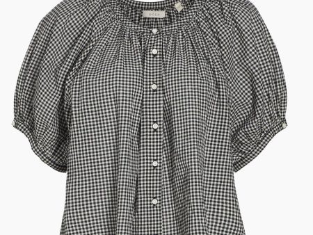 June Top Maddalena Gingham For Sale