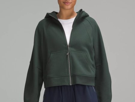 Scuba Oversized Full Zip Hoodie | Legacy Green For Cheap