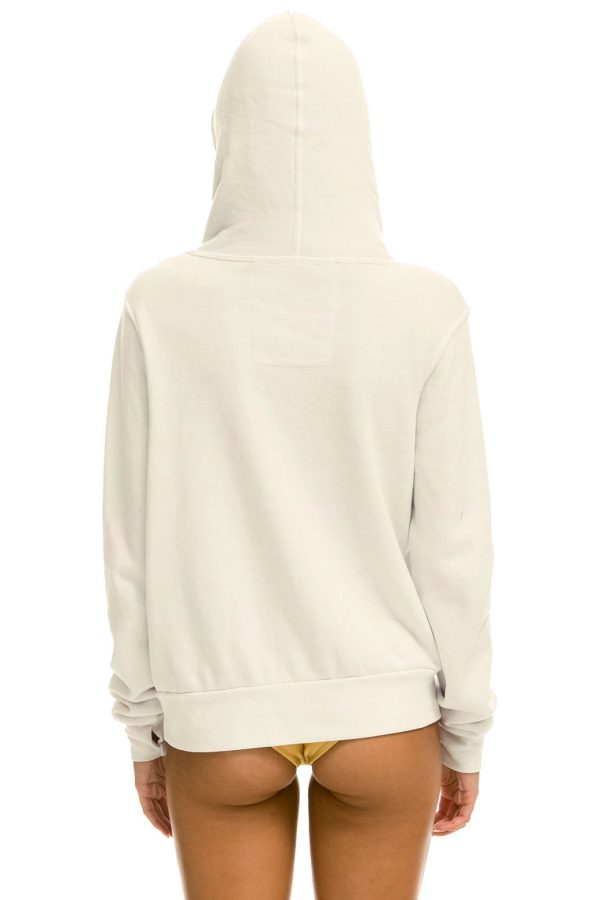 Ninja Hoodie Vintage White on Sale