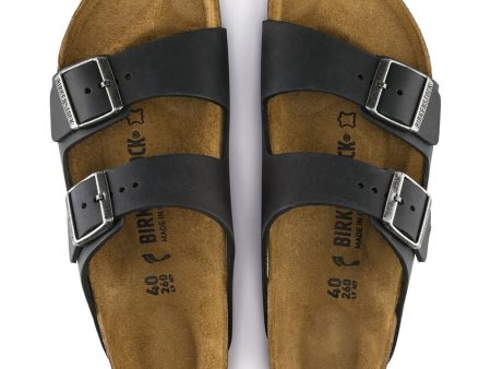 Birkenstock Arizona Oiled Leather | Black For Discount