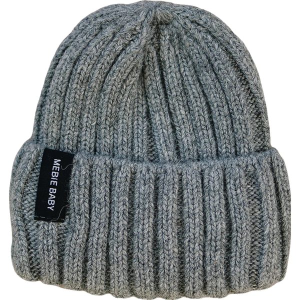 Mebie Baby Chunky Knit Beanie | Grey Online now