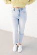 Harley Slim Mom Jean | Medium Light Hot on Sale