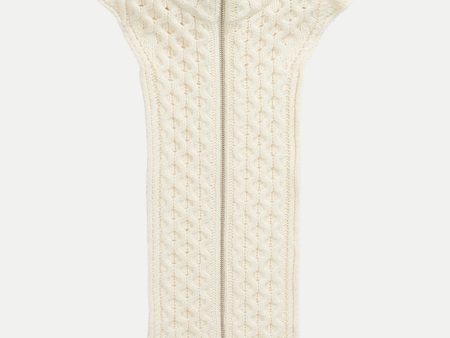 Cashmere Uptown Dickey in Ivory Sale