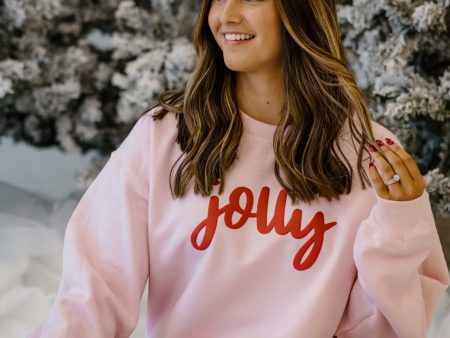 Jolly Crewneck | Light Pink For Discount