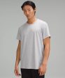 Men s lululemon Fundamental T-Shirt | Heathered Silver Drop Online now