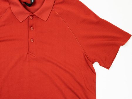 Men s Metal Vent Tech Polo Shirt | Sport Red Online