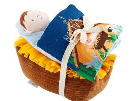 Nativity Book & Singing Baby Jesus Set Online now