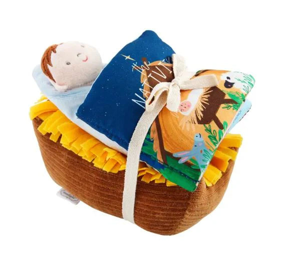 Nativity Book & Singing Baby Jesus Set Online now