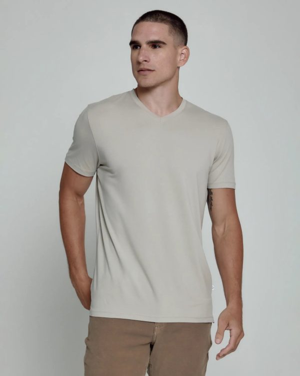 Core V-Neck Tee | Rock Ridge For Sale