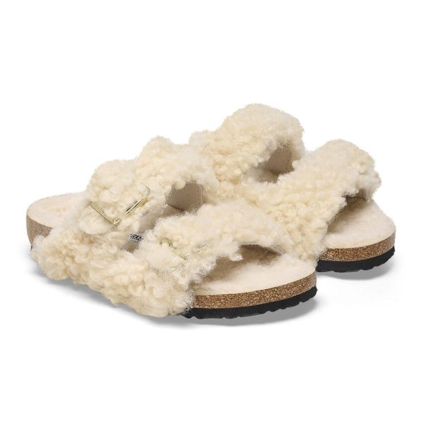 Birkenstock Arizona Kids N | Teddy Eggshell Online Hot Sale