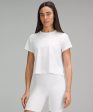 Classic Fit Cotton Blend T-Shirt | White Fashion