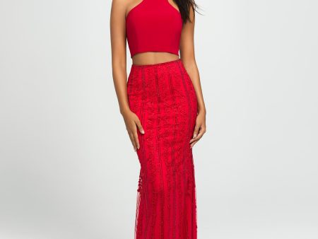 19-141 Prom Dress Red For Cheap