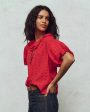 The Artisan Top in Red Rose Online