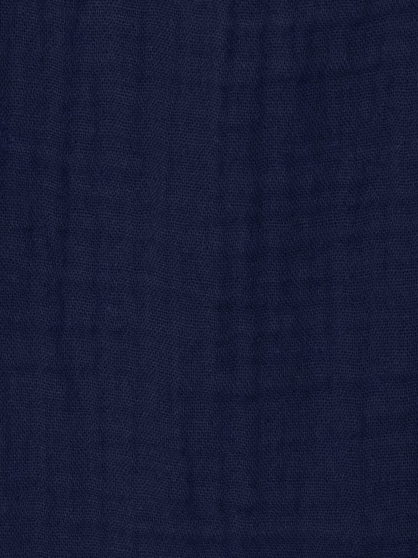 Andrea Navy Cotton Gauze Maxi Dress For Discount