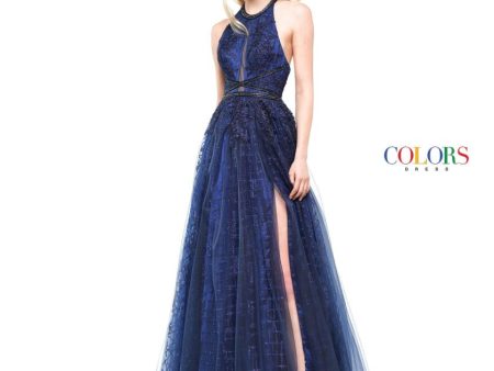 2285 Prom Dress Navy Supply