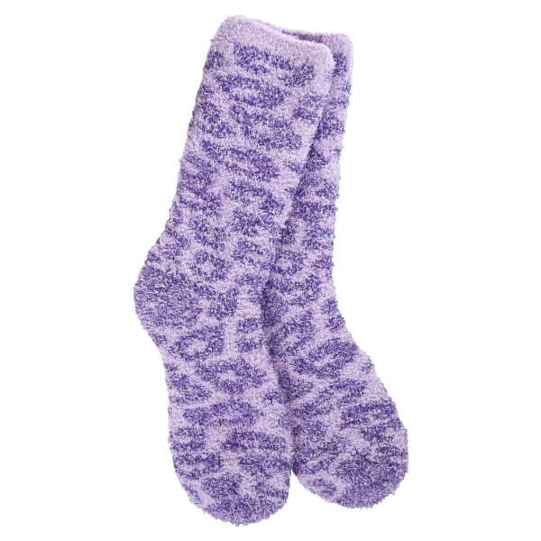 75095 Purple Leopard Socks For Discount