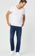 Matt Relaxed Straight Leg Jean | Dark Feather Blue Discount