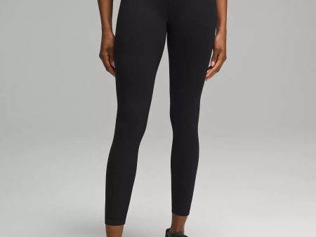 Wunder Train Ribbed High-Rise Tight 25  | Black Supply