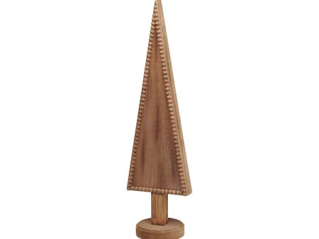 FR-1166 Wood Beaded Edge Rustic Tree Supply